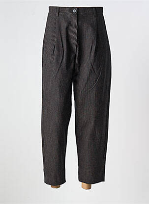 Pantalon 7/8 talie înaltă talie înaltă negru HUMILITY femeie