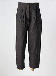 Pantalon 7/8 talie înaltă talie înaltă negru HUMILITY femeie
