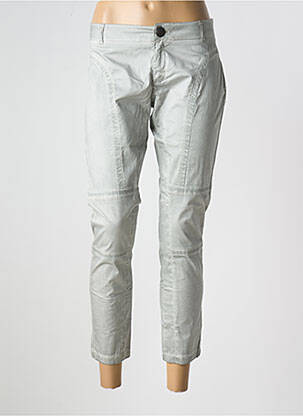 Pantalon 7/8 elasticitate talie joasă gri ONE STEP femeie