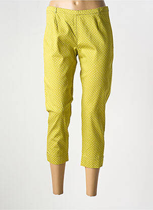 Pantalon trei sferturi verde GARELLA femeie