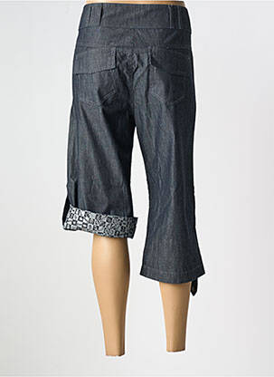 Pantalon trei sferturi talie înaltă talie înaltă albastru BE YOU K femeie