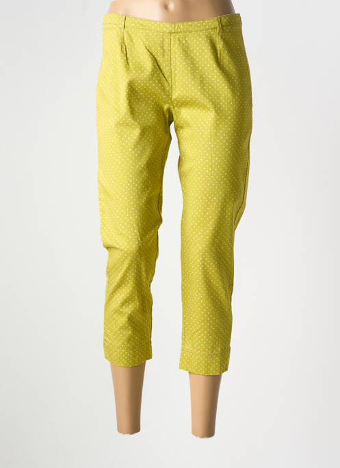 Pantalon trei sferturi verde GARELLA femeie