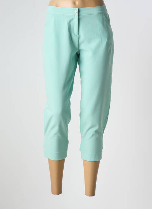 Pantalon trei sferturi verde SALLY NEW YORK femeie