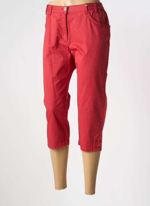 Pantalon trei sferturi roșu MAT DE MISAINE femeie