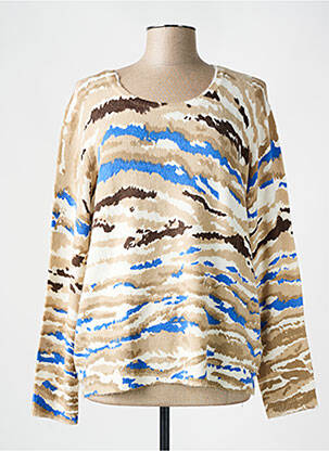 Pulover bej DIANE LAURY femeie