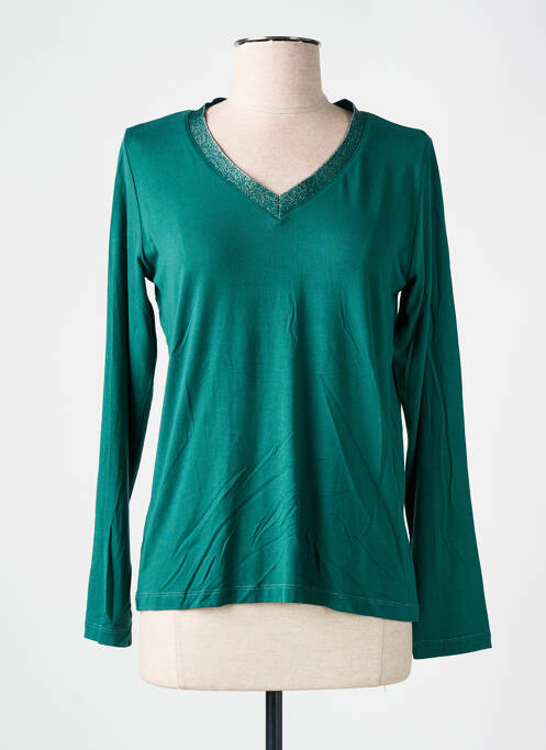 Tricou verde KANOPE femeie