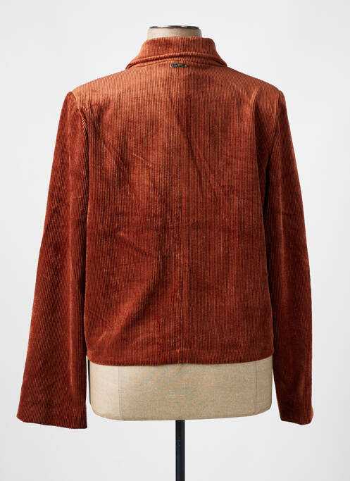 Sacou buzunare portocaliu QUATRE VINGT JOURS femme