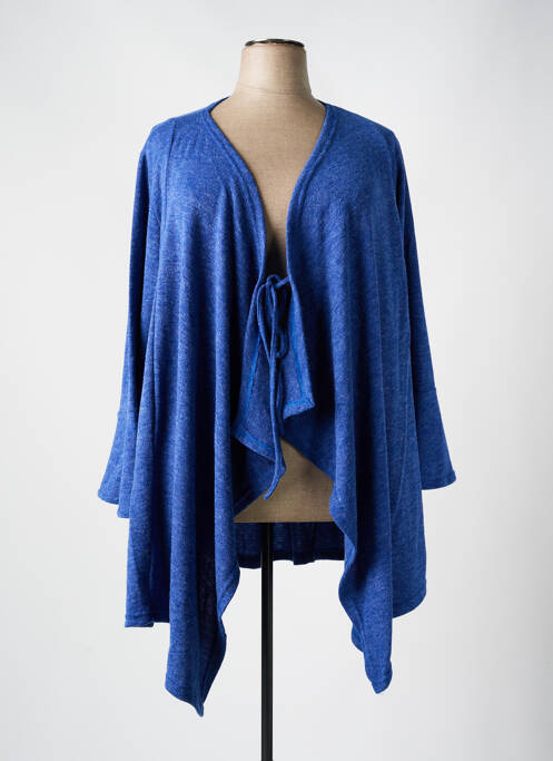 Vestă cu mâneci lungi albastru 2W PARIS femeie