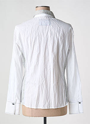 Cămașă croială cambrată mâneci lungi alb JUST WHITE femeie