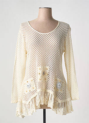 Top bej MARILU femeie