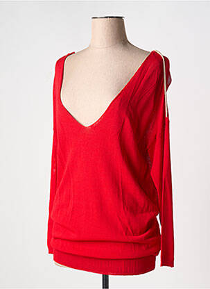 Pulover roșu MORGAN femeie