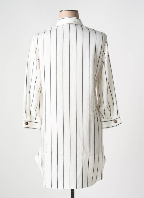 Rochie scurtă alb JUST WHITE femeie