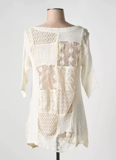 Tunică mâneci lungi alb MARILU femeie