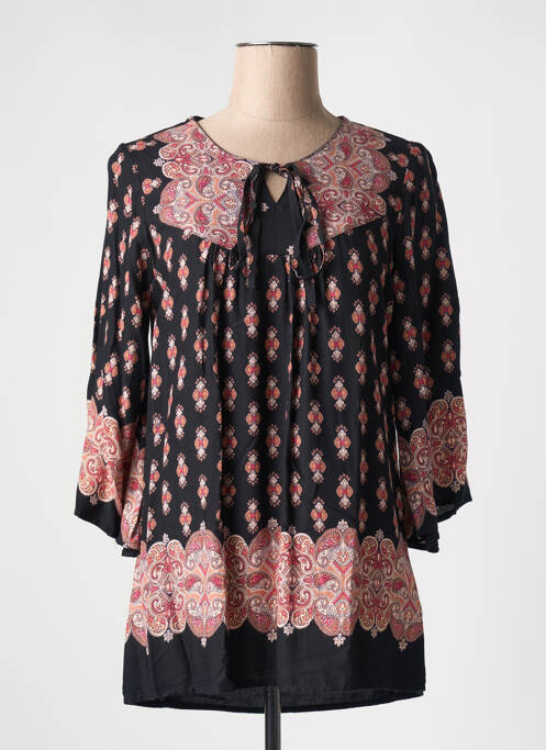 Tunică mâneci lungi negru MD'M femeie