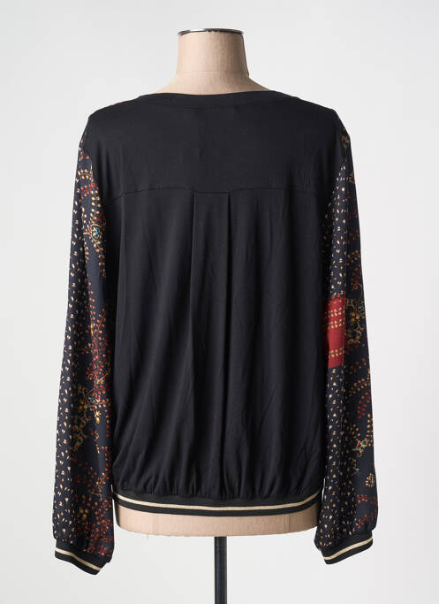 Top negru LAUREN VIDAL femeie