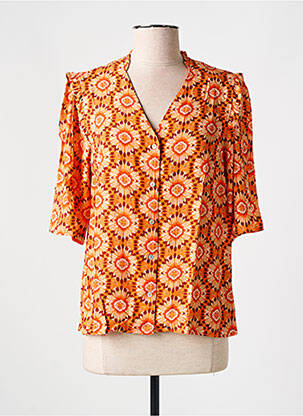 Cămașă portocaliu C'EST BEAU LA VIE femeie