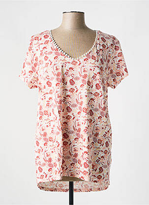 Tricou roz C'EST BEAU LA VIE femeie