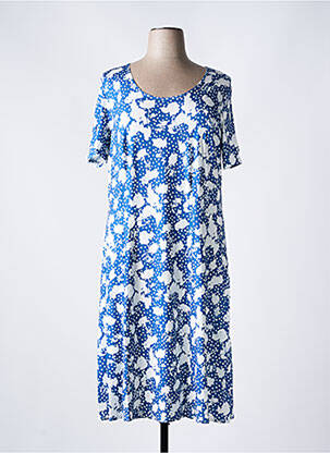 Rochie lungă albastru GRIFFON femeie