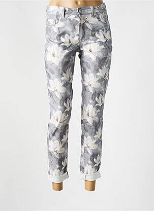 Pantalon 7/8 gri ANNA MONTANA femeie