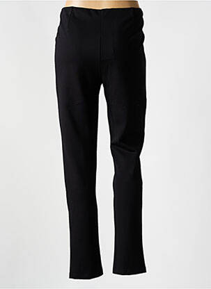 Pantalon slim talie elastică negru GRIFFON femeie