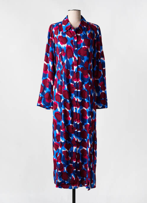 Rochie lungă albastru ANGE femeie