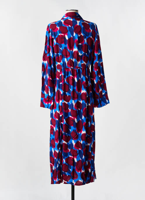 Rochie lungă albastru ANGE femeie