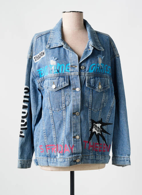 Jachete casual albastru GOLDEN LIVE femeie