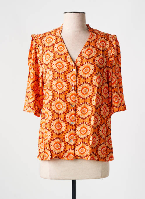 Cămașă portocaliu C'EST BEAU LA VIE femeie