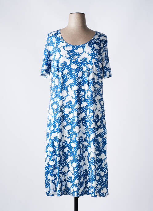 Rochie lungă albastru GRIFFON femeie