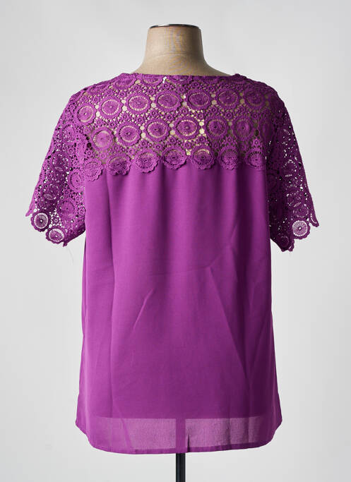 Top violet CHRISTY femeie