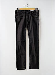 Blugi cu croială dreaptă elasticitate talie joasă negru PEPE JEANS femeie
