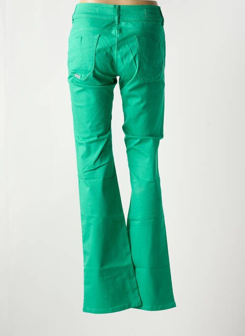 Blugi cu croială evazată verde SALSA femeie