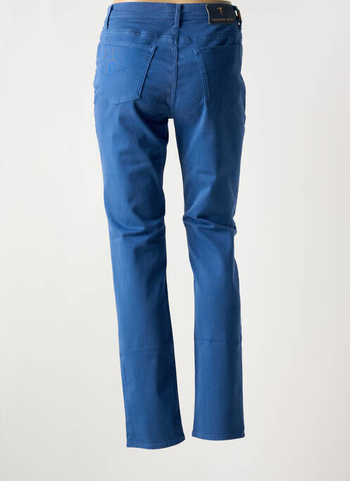 Blugi cu croială slim elasticitate mărime normală albastru TRUSSARDI JEANS femme