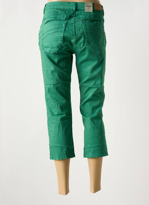 Pantalon trei sferturi verde CREAM femeie