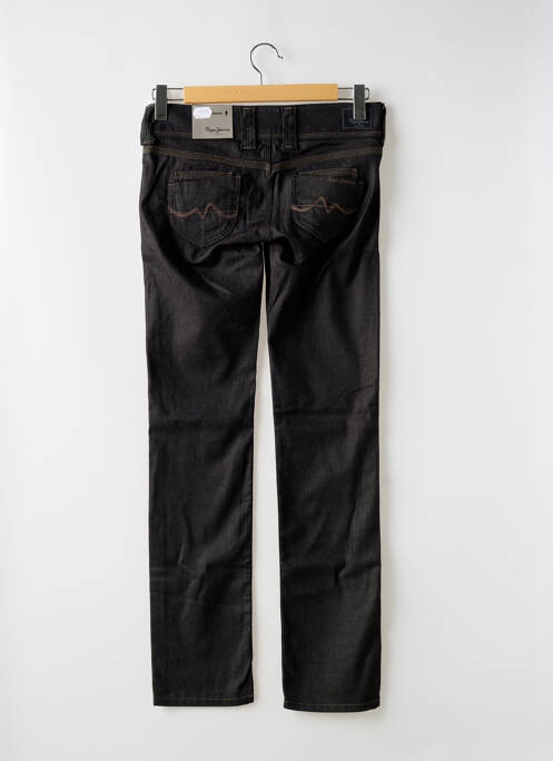 Blugi cu croială dreaptă negru PEPE JEANS femeie