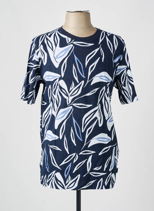 Tricou albastru JACK & JONES bărbat