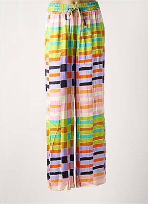 Pantalon larg verde FRNCH femeie