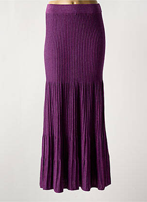 Fustă lungă violet SESSUN femeie