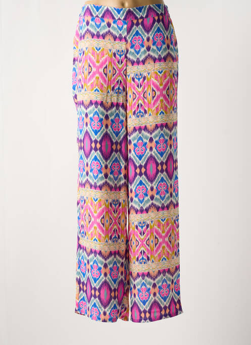 Pantalon larg roz ONLY femeie