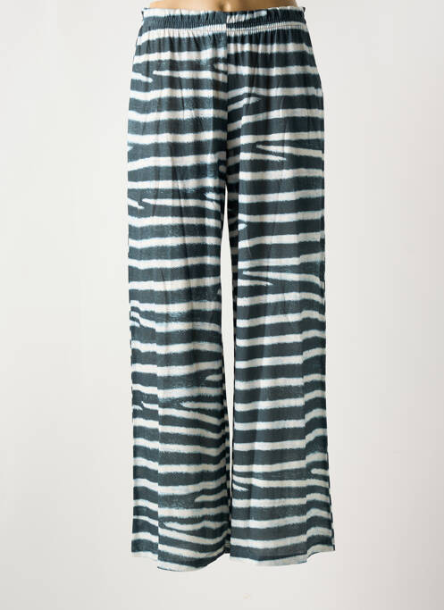 Pantalon larg gri MAJESTIC FILATURES femeie