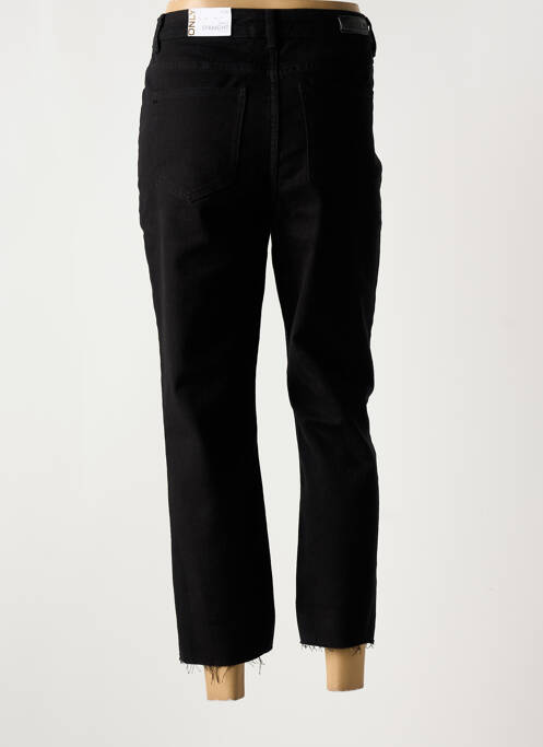 Blugi cu croială dreaptă negru ONLY femeie