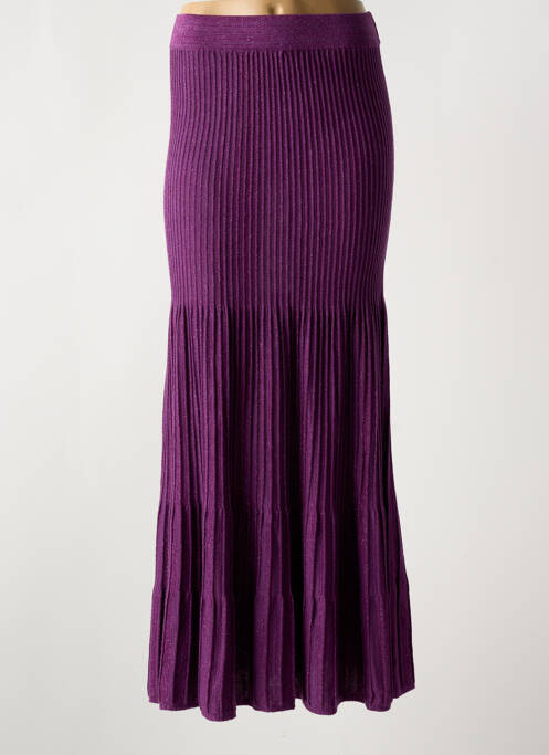 Fustă lungă violet SESSUN femeie