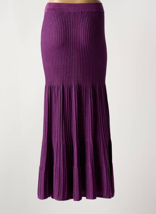 Fustă lungă violet SESSUN femeie