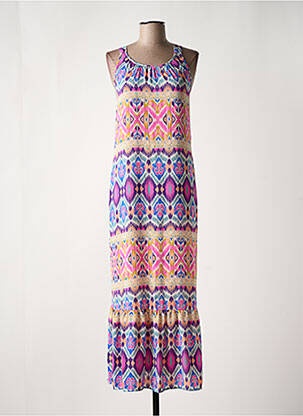 Rochie lungă roz ONLY femeie