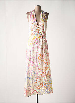 Rochie lungă bej FRNCH femeie