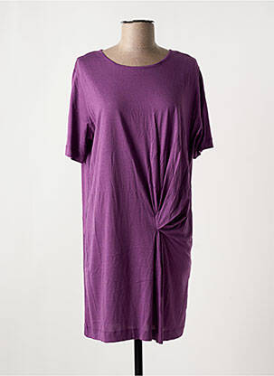 Rochie scurtă mâneci scurte mâneci scurte violet SESSUN femeie
