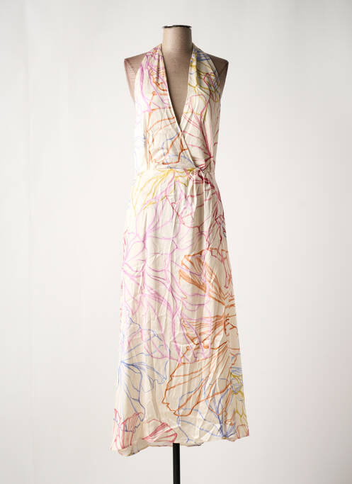 Rochie lungă bej FRNCH femeie