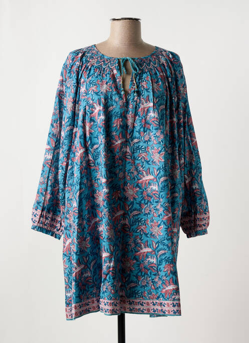 Rochie scurtă albastru LOUISE MISHA femeie