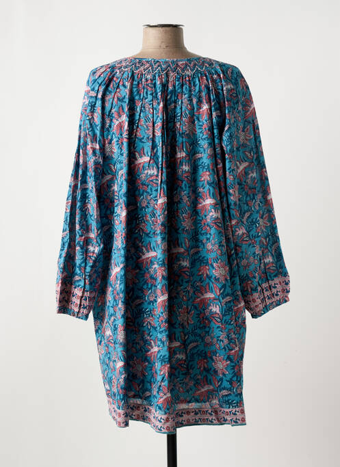 Rochie scurtă albastru LOUISE MISHA femeie