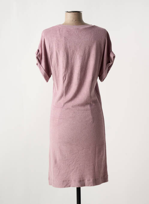 Rochie midi violet MAJESTIC FILATURES femeie